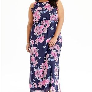 Old navy floral maxi dress